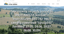 Desktop Screenshot of lysagora.pl